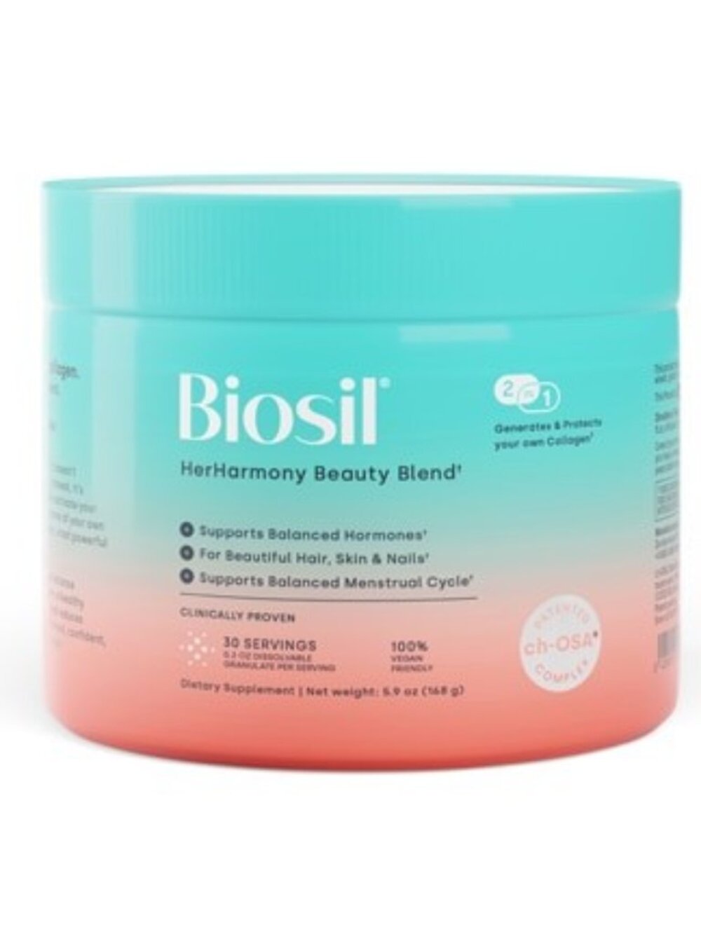 BIOSIL HERHARMONY BEAUTY BLEND 36 SERVINGS 04/2027 NEW
